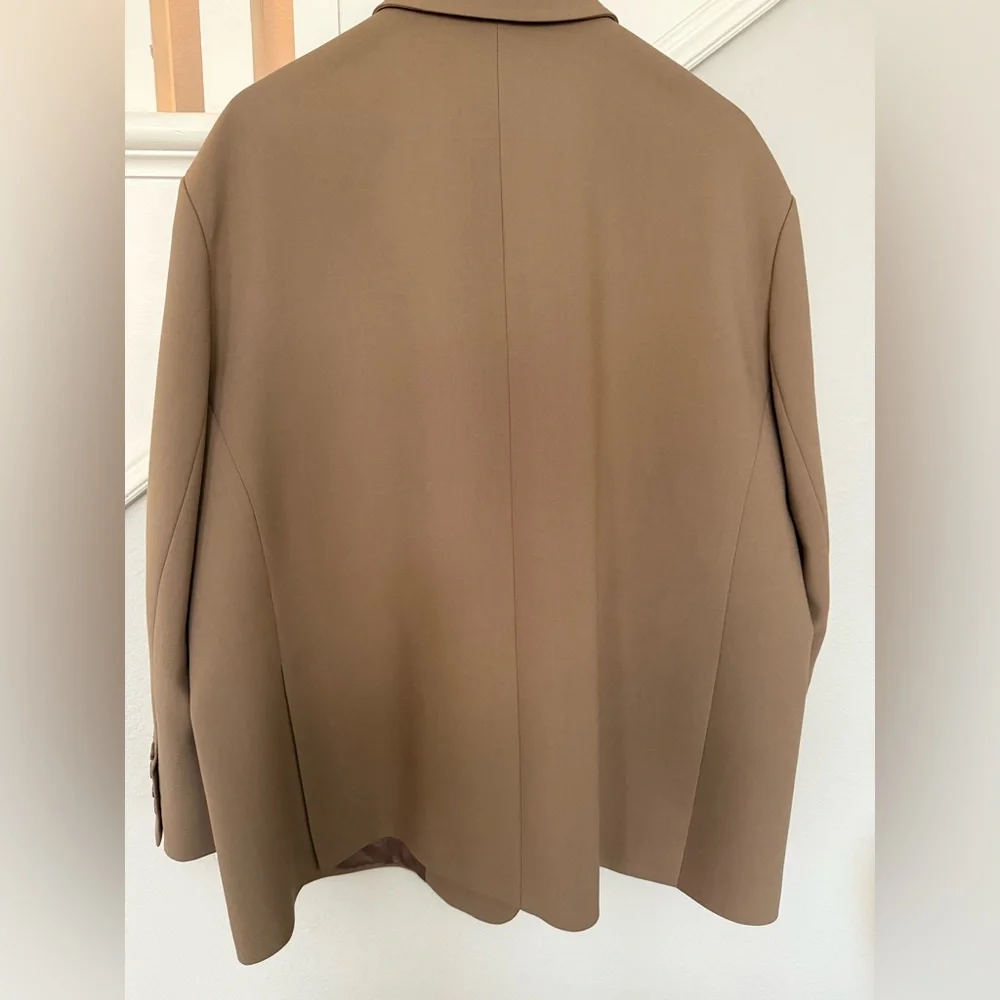 The Frankie Shop Bea Blazer sz M Latte $385 - Picture 5 of 6